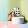 Silver packaging card pearl grab clip hair clip accessory hair clip Application Scenario
